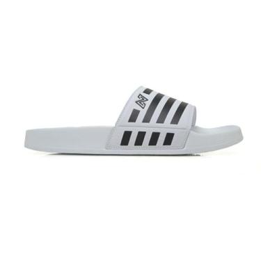 Imagem de Chinelo Slide Nuvem Sandália Preto Branco Masculino Feminino - Netsy, 