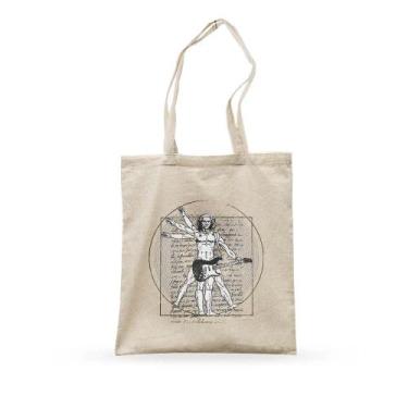 Imagem de Ecobag Vitruvian Rock Studio Geek