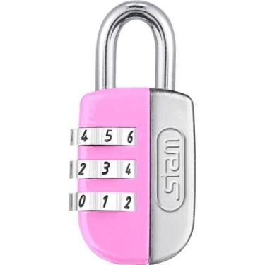Imagem de Cadeado Segredo 20MM Life Colors Rosa - STAM