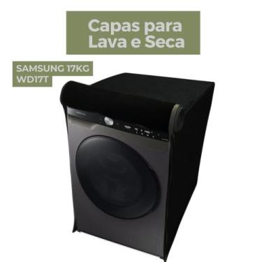 Imagem de Capa lava e seca samsung 17kg wd17t smart impermeável flex - Capas Fle