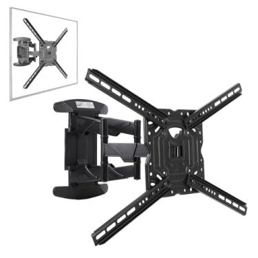 Imagem de Suporte de Parede para TV Full Motion para TVs de 32 a 75 Polegadas, Suporte para TV Com Rotação e Inclinação, Suporte para TV Full Motion de até 80 Lb de Largura Compatibilidade