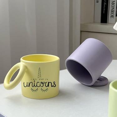 Imagem de Alinacutle Estêncil de serigrafia, impressão de tela de seda autoadesiva reutilizável, sentimentos, para impressão em madeira/tecido/papel, decoração de casa, 21,6 cm x 28 cm (esquadrão de unicórnio)