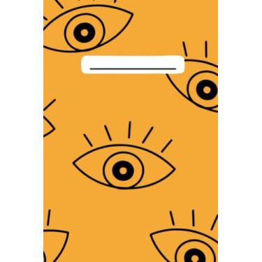 Imagem de Libreta/Diario/Cuaderno/Notebook ojos: 120 páginas 6x9'' (15x23cm)