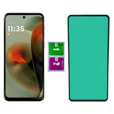 Imagem de Pelicula Ceramica 3d 9d Proteção Curva Para Moto G55 - Mustangshop