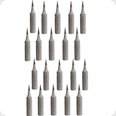 Imagem de Ponta de Cerâmica Reta Para Ferro De Solda Kit Com 20, 15, 10, 5 E 1 P