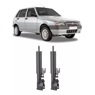 Imagem de 2 Amortecedor Traseiro Uno Fire 2001 2002 2003 2004 2005 06 - milleniu