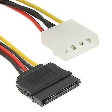 Imagem de Conector Adaptador IDE 4 Pinos para SATA - 15cm - Material: Copo