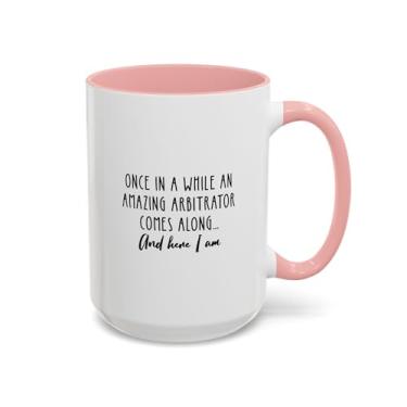 Imagem de Caneca de café Arbiter engraçada, presente exclusivo para amantes de café, decoração de mesa, humor administrador, perfeita para advogados