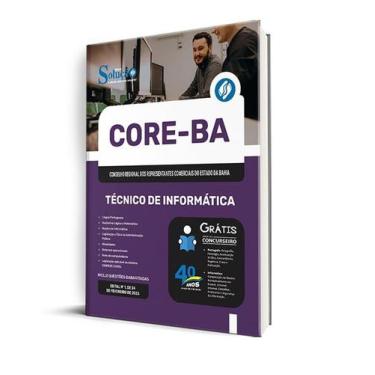 Imagem de Apostila CORE-BA  - Técnico de Informática - Editora Solução