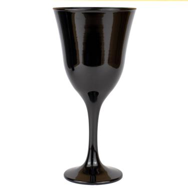 Imagem de Taça Vinho Lirio Negra Super Luxo 330 ml  - Vidro