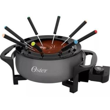 Imagem de Panela Elétrica Para Fondue Oster Onfd100 1000w Delight  220v, Cinza, 