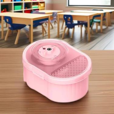 Imagem de Máquina Elétrica de Lavar Alimentos, Automática para Frutas e Legumes, 110V, Branca (Rosa)