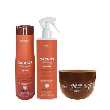 Imagem de Kit Arvensis Professional Cachos Naturais - Shampoo 300ml + Day After 