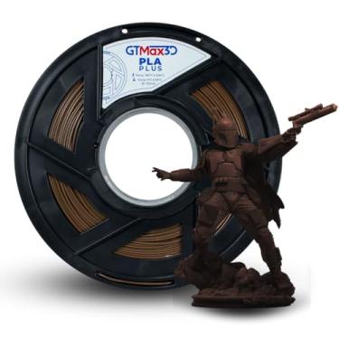 Imagem de Filamento Pla Plus 1kg Impressão 3d Nacional (Marrom)