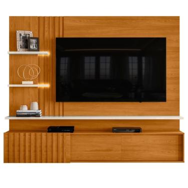 Imagem de Home Para Tvs 65 Ripado Milão Cinamomo Off White