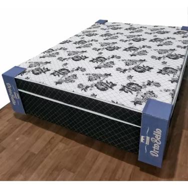 Imagem de Cama Box Solteirão Conjugado Ortopédica 110x188 - Ortobello