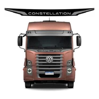 Imagem de Faixa Adesiva Constellation Caminhão 2023 Volkswagen Grafite