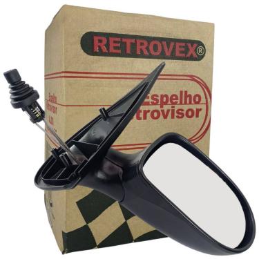 Imagem de Retrovisor Esquerdo Com Controle Siena 2011 A 2016 / Palio 4 Portas 2011 A 2019 - Retrovex 4515