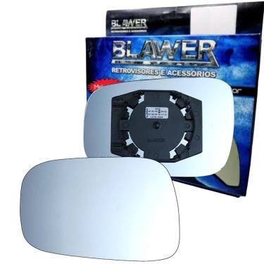 Imagem de 97130 - Vidro Espelho Retrovisor Lado Direito Com Base Uno Vivace 2010 a 2016 - Blawer