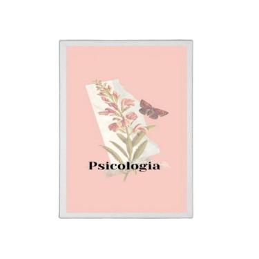 Imagem de Quadro Decorativo Psicologia Feminino 33X24Cm