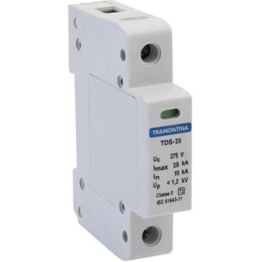 Imagem de Dispositivo de Proteção Contra Surtos Tramontina TDS 1 P 20 kA 275 V C