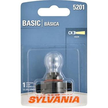 Imagem de SYLVANIA - 5201 Basic - Lâmpada de halogênio incandescente para luzes de neblina e de corrida diurna (contém 1 lâmpada)