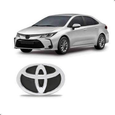 Imagem de Emblema Grade Para Toyota Corolla 2019 A 2024 Cromado