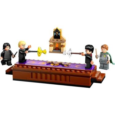 Imagem de Bloco de Montar - Harry Potter - Castelo de Hogwarts: Clube de Duelos - 158  peças - LEGO