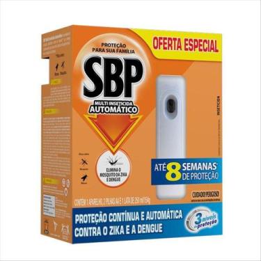 Imagem de Multi Inseticida Aerossol Automático SBP Aparelho + Refil 250ml - Dura