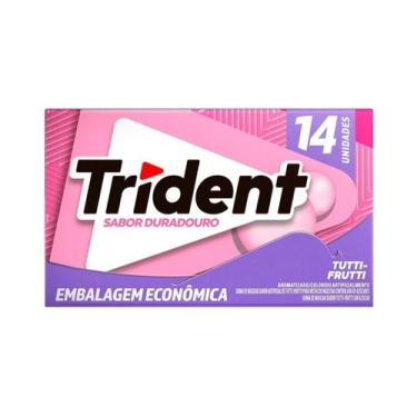 Imagem de Chiclete Trident 14s 25,2g - MONDELEZ, TUTTI FRUTTI