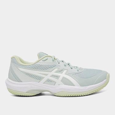 Imagem de Tênis Asics Gameff Clay Feminino, Verde, Branco, 37