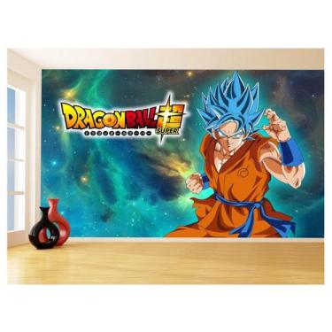 Imagem de Papel De Parede 3D Dragon Ball Goku Vegeta Anime 3,5M Dbz07 - Você Dec