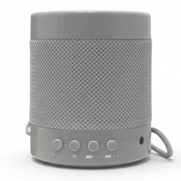 Imagem de Caixa de Som Portátil Bluetooth Multifuncional - Rádio FM, MP3 USB, Entrada Cartão SD, Bateria Recarregável, Som Potente e Design Compacto (CINZA)