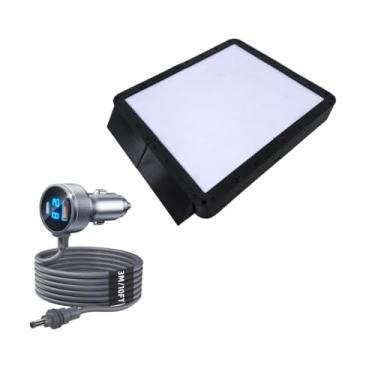 Imagem de Starlink Mini Case Veicular Imã + Cabo Alimentação 3M Carro (Preto)