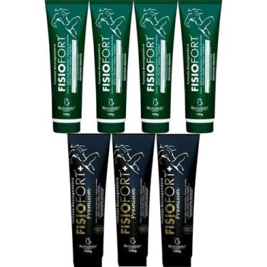 Imagem de Kit 4 Pomada Fisiofort 150G 3 Pomada Fisiofort Premium 150G - Bio Inst