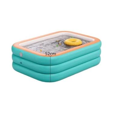 Imagem de Piscina Inflável Para Diversão Em Família, Montagem Fácil, PVC Durável