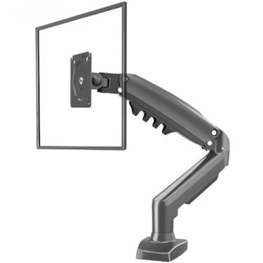 Imagem de Suporte Monitor Braço Articulado Ajustável Mesa Pc Tv 17 a 27" com pistão a gás