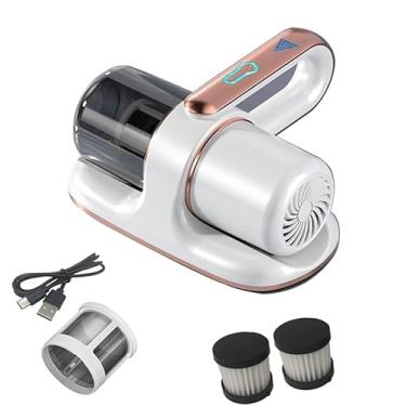 Imagem de Limpador de Colchão Portátil Cama Sem Fio com Aspiração 8Kpa 100W Carregamento USB Type-C para Folha Travesseiro Sofá