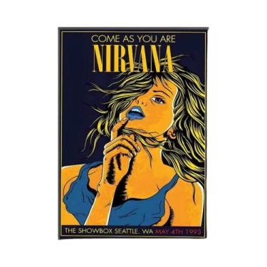 Imagem de Pôster Da Banda De Rock Nirvana Decoração Para Quarto Sala De Estar Pr