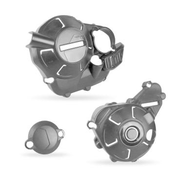 Imagem de Protetor Tampas Laterais Motor Amx Crf 300f Sahara 300 Tornado 300l