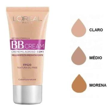 Imagem de Bb Cream Creme Milagroso 5 Em 1Fps 20 Loréal 30ml - Loreal, Morena