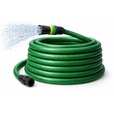 Imagem de Mangueira de Jardim Reforçada 25m com Trama Trançada – Flexível, Resistente à Pressão e Ideal para Limpeza e Irrigação