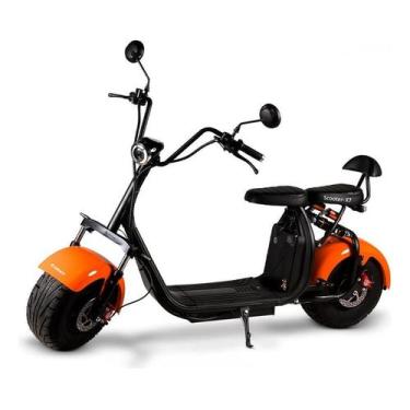 Imagem de Scooter Bicicleta Elétrica X7 Bateria De Lítio 2000w - Wehawk, Laranja