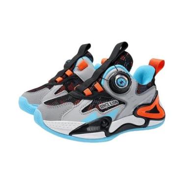 Imagem de Tênis Casuais De Couro Para Meninos E Meninas, Moda Infantil, Calçados