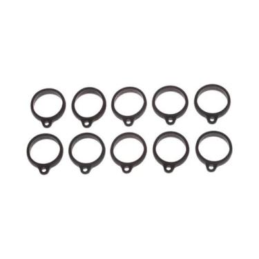 Imagem de Cordão De Silicone Macio Com Anel De Borracha Para Caneta, 10 Peças, U