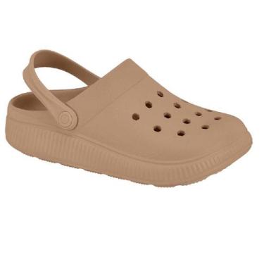Imagem de Sandalia babuche moleca ref 5832.100.30598 feminino, 38, Nude