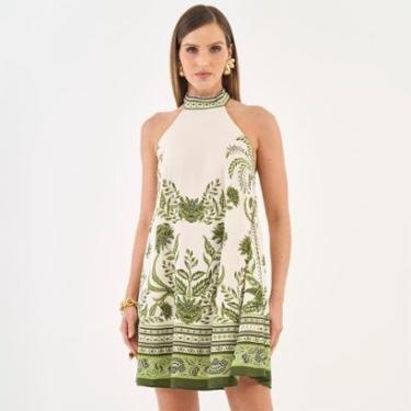 Imagem de Vestido Curto Colcci Estampa Feminino-Feminino
