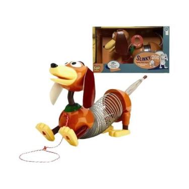 Imagem de Boneco Falante Stretch Slinky Toy Story 4 Disney Pixar Que Fala Em Ing