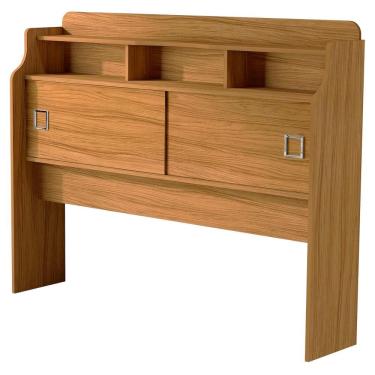 Imagem de Cabeceira Casal 2 Portas 145 cm MDF Jessica Decmade