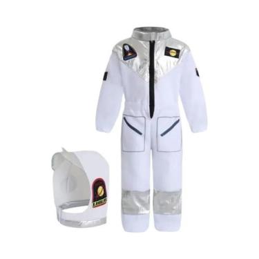 Imagem de Fantasia De Astronauta Deluxe Para Crianças, Conjunto De Roupa Espacia